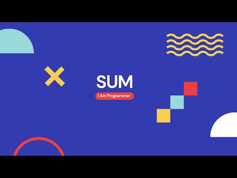 Sum || Java Program || Using Scanner