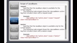 JSP Chapter 6 - JavaBeans