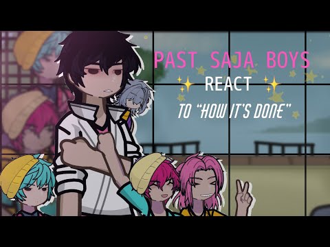 PAST SAJA BOYS react to HOW ITS DONE //  2x  speed// Kpop demon hunters Gacha