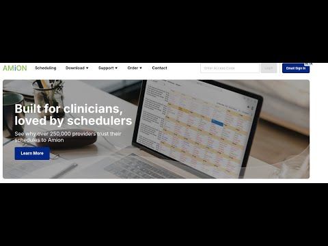 Amion Medical Scheduling Software