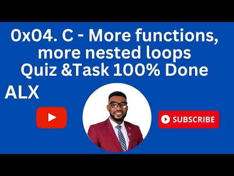 0x04  C   More functions, more nested loops