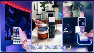 ★ ASMR Night routine with me 🌙🌑 | aesthetic // Motivating your day✨★