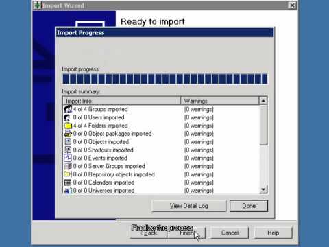 Import Export objects in BO. Migrate content between CMS