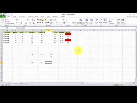 MS Excel for beginners | Basic Excel formulas