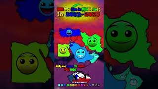 POV You Live in Middle East in 2022-2025 #middleeast #asia #geographythroughmaps #mapping #mapguide