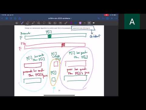 CS 161A Winter 2022: Problem 17: Unlocking Files