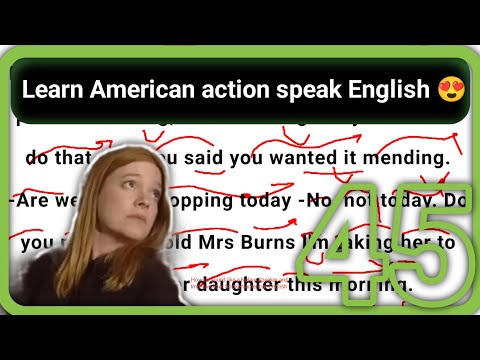 Learn [American action] | speak English 😍