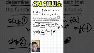 Can you solve this calculus math problem? #calc #calculus #apcalculus #calculusconcepts