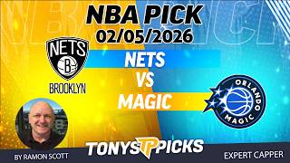 Nets vs. Magic NBA Betting Odds & Picks, 2/5/26 | Night Moves Show