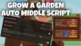 GROW A GARDEN 🪴 | AUTO MIDDLE SCRIPT, TRICAT METHOD, INFINITE SPRINKLER METHOD | PASTEBIN