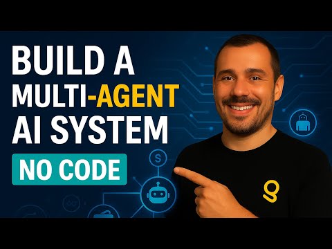 Build a Multi-Agent AI System (No Code) — With Wallets, Payments & Autonomy
