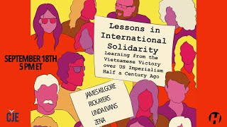 Lessons in International Solidarity