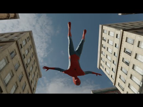 Spider-Man Swinging Animation | PolyBlend 3D