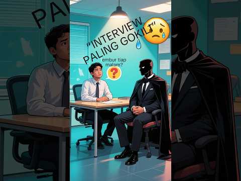 “Gue Diinterview BATMAN! Baru Duduk Langsung Nyerah 😭💼🦇