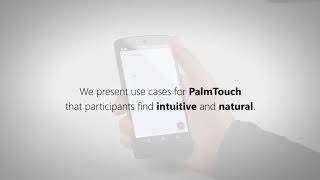 PalmTouch: Using the Palm as an Additional Input Modality on Commodity Smartphones