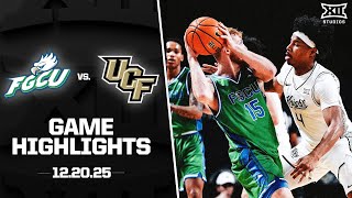 FGCU vs. UCF Game Highlights | 2025-26 Big 12 Men's Basketball