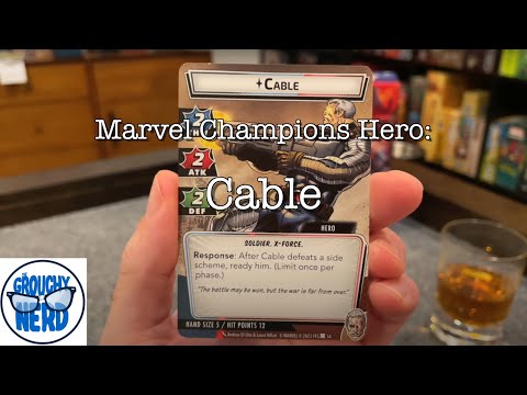 Marvel Champions Hero: Cable