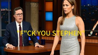 “Jennifer Lopez Walks Out on Stephen Colbert After Brutal On-Air Clash”
