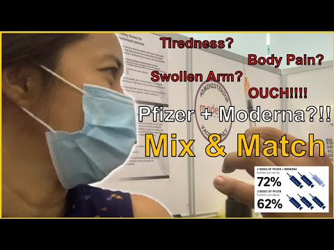 Effects of Mixing and Matching #Pfizer + #Moderna #Vaccines | Is Risk Cut by 72%? | #28  #Covid-19