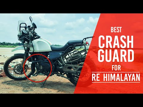 Best crash guard for RE Himalayan | Leg guard installation on Royal Enfield Himalayan | DIY