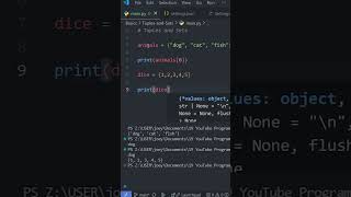 Python Basics TUPLES & SETS in Under a Minute! 🔗