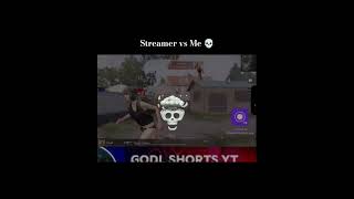 Streamer Vs me ☠️ #viral #shorts #bgmi #tdm #jiggleguide