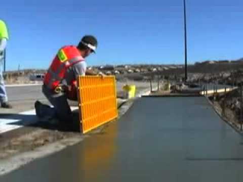 ATS Traffic Group Cast in place tile install