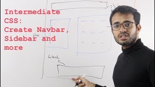CSS Intermediate: Creating a layout with sidebar, navbar.