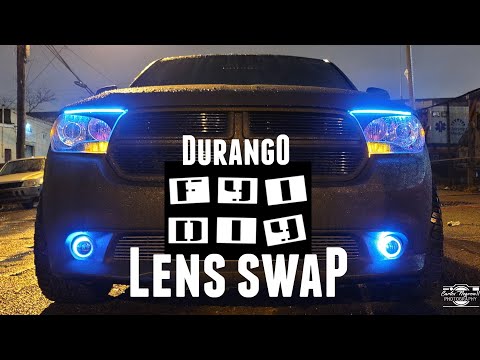 Headlight Lens Restoration Swap & LED Day Running Lamp Addition - 2013 Dodge Durango