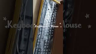 Unboxing wireless keyboard combo set. Where to find connector. #wirelesskeyboardandmouse