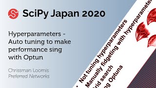 Hyperparameters - Autotuning to make performance sing with Optuna | Crissman Loomis | SciPy JP 2020
