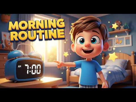 Morning Habits for Kids | Healthy Morning Routine for Toddlers (3–12) | Kids Songs & Learning TV.