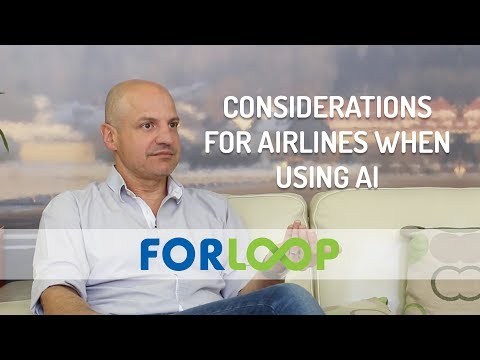 Considerations for Airlines when using AI | Sergio Tarzia
