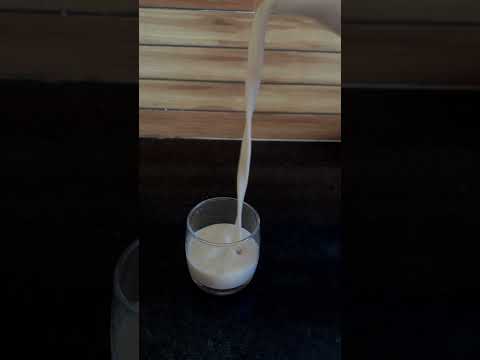 Banana shake 🍌#summer #summerdrink #evening #vlog