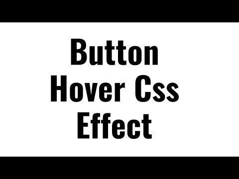 Button Hover Css Effect using Html and css