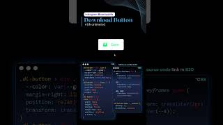 Download Button with Animation using Html and Css #webdevelopment #css #html #fullstackdeveloper