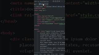 Make Sticky Header in CSS Within 60 seconds #shorts #coding