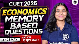 CUET 2025 Economics (13May - 23May) Memory Based Questions | Archana Ma'am