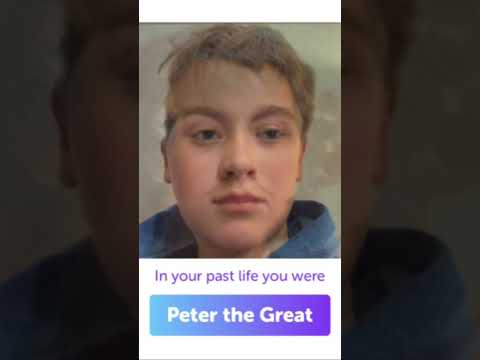 In your past life you were…