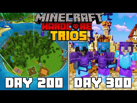 We Survived 300 Days in Minecraft Hardcore...
