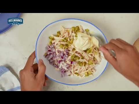 Hellmann’s Flexipe | Pulled Chicken Grilled Cheese