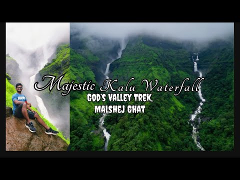 Kalu Waterfall ❤️ Gods Valley Trek | Hidden Route | Tallest Waterfall in Malshej ghat Maharashtra