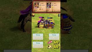 Alexander vs Cao Cao | Macedonians vs Wei | AoE2 #Shorts