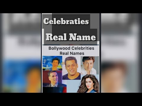 Bollywood Celebrities Real Name