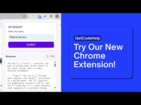 Google Chrome extension using Gemini | #google #chrome #extension