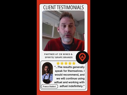 AdFuel Testimonial From Franco Stalteri