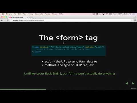 Complete Web Developer Bootcamp #13 | Introduction to HTML Forms