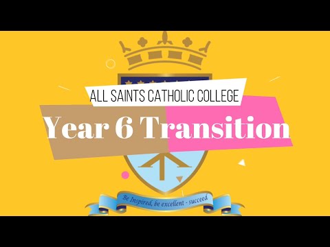 Welcome to Year 7 at All Saints Catholic College