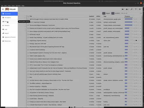 New Polar public groups