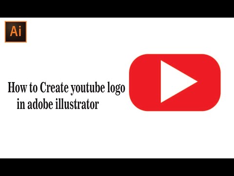 How To Draw The Youtube Logo Adobe Illustrator Tutorial 2024 #youtubelogo #logo #adobe #grafixtube